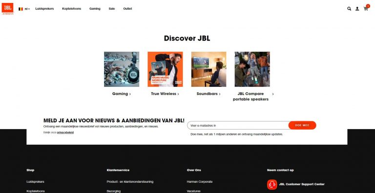 nieuwsbrief van jbl