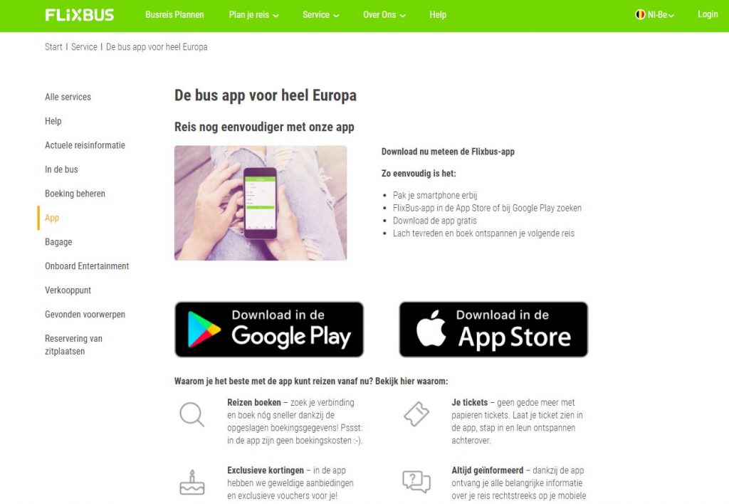 download de flixbus app volledig gratis