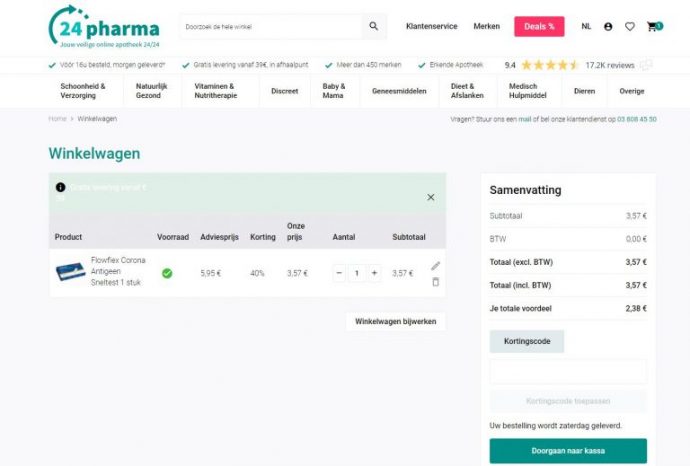 24Pharma kortingscode